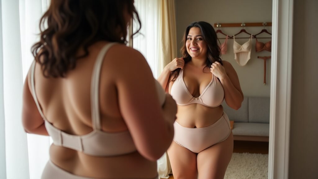 Bra Fitting Guide for Plus-Size Women:
